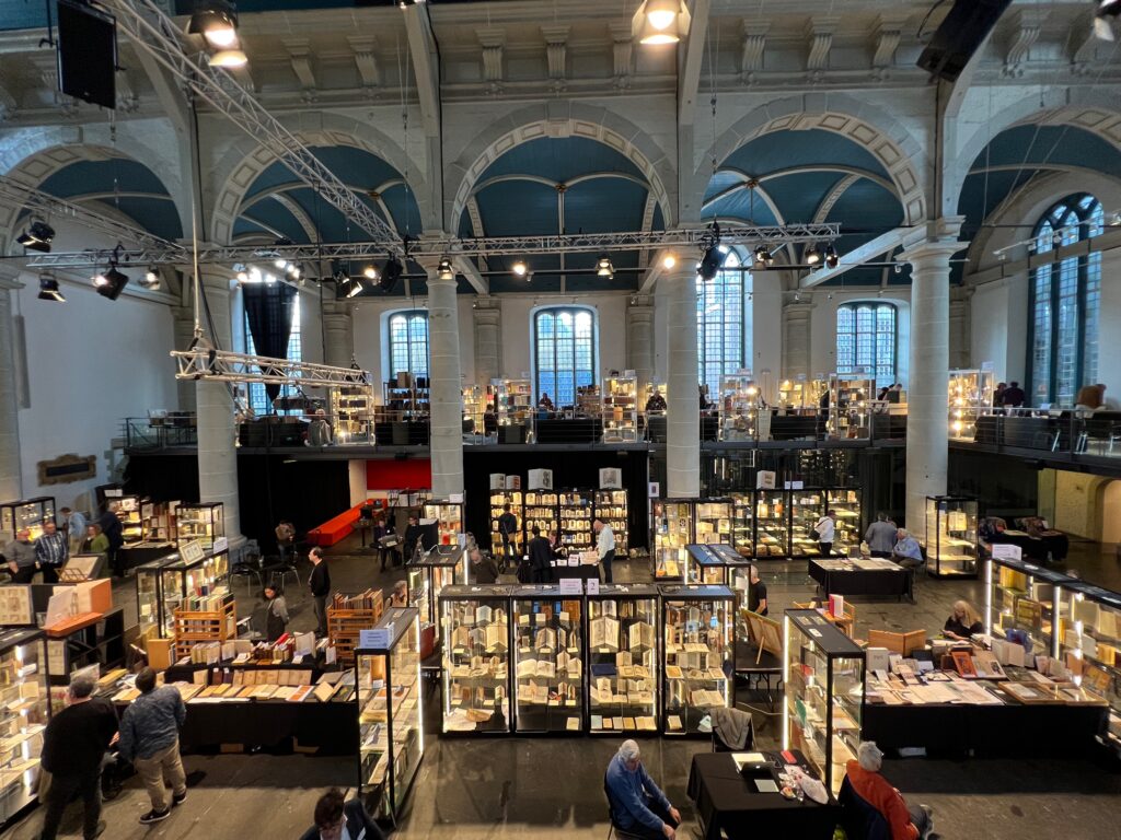 Zuiderkerk Amsterdam Boekenbeurs Book Fiar ILAB NVVA